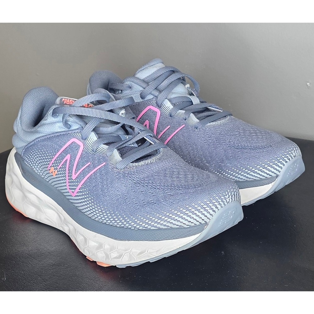 New Balance Fresh Foam 840 v1 Blue Pink Running Shoes W840FLS Womens 8